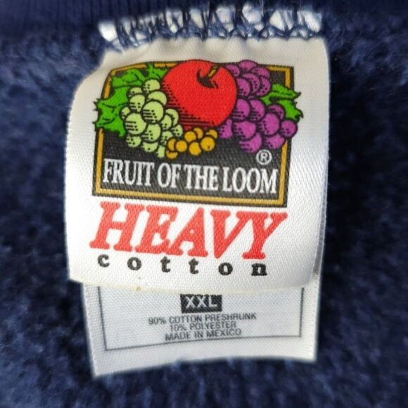 Vintage American Spirit Sweatshirt Mens Size XL 90s Butterfly American Flag - Picture 4 of 5